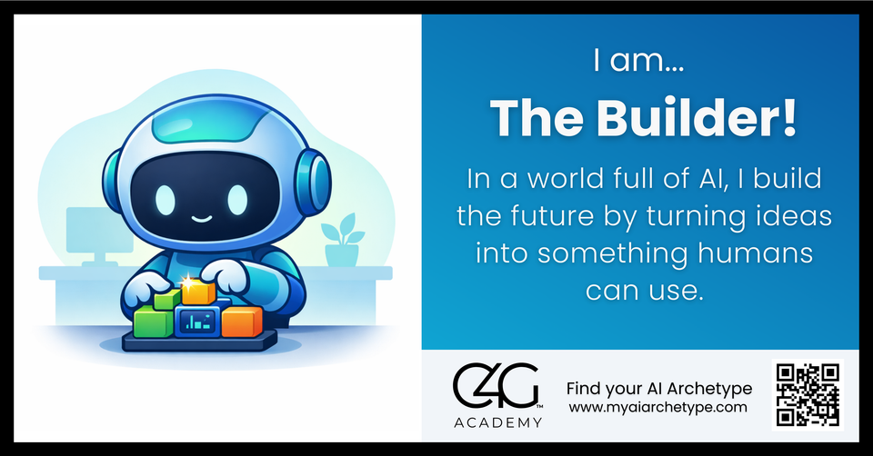 I am the Builder AI Archetype!