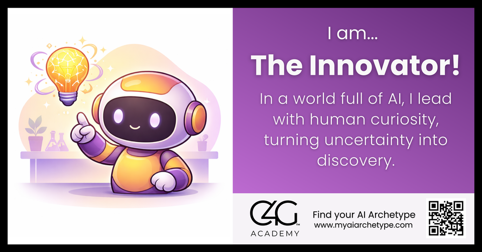 I am the Innovator AI Archetype!